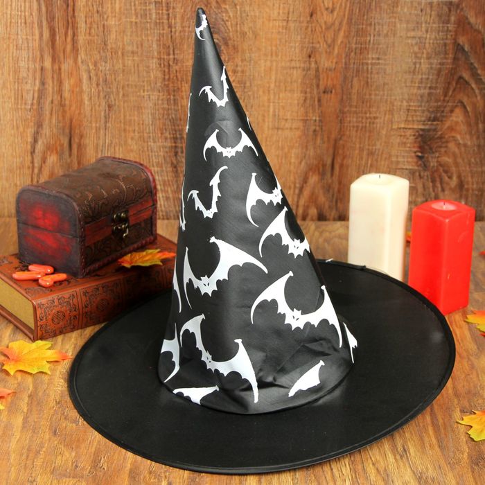 Карнавальная шляпа "Мышь", цвет черный