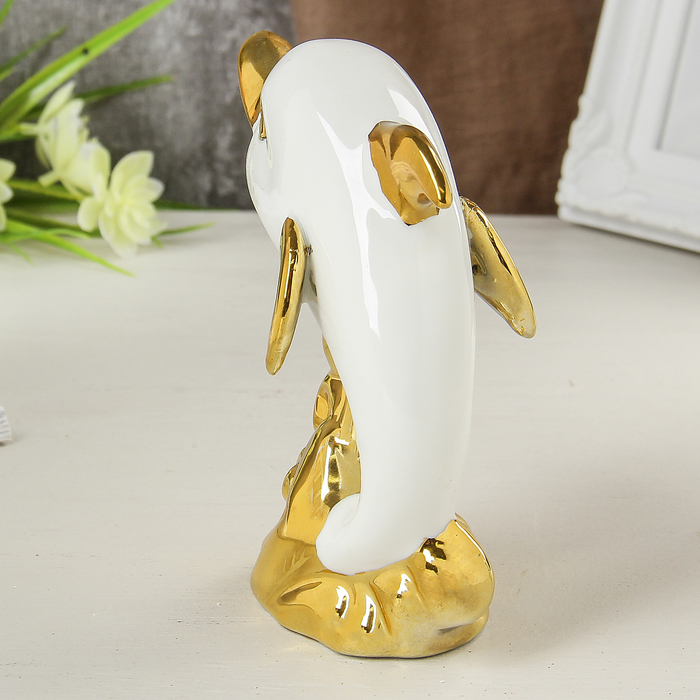 Сувенир "Дельфины на волне", набор 2 шт.