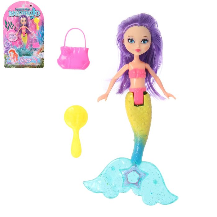 Кукла русалка "Синди" с аксессуарами, МИКС