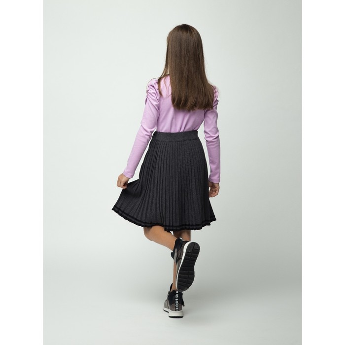 Джемпер для девочки, рост 134 см, цвет сиреневый