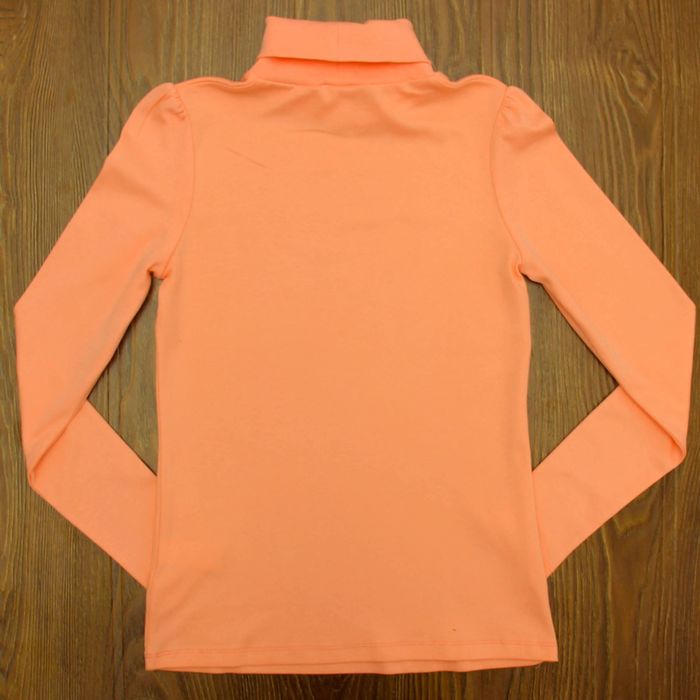 Водолазка для девочки, рост 146 см, цвет персиковый