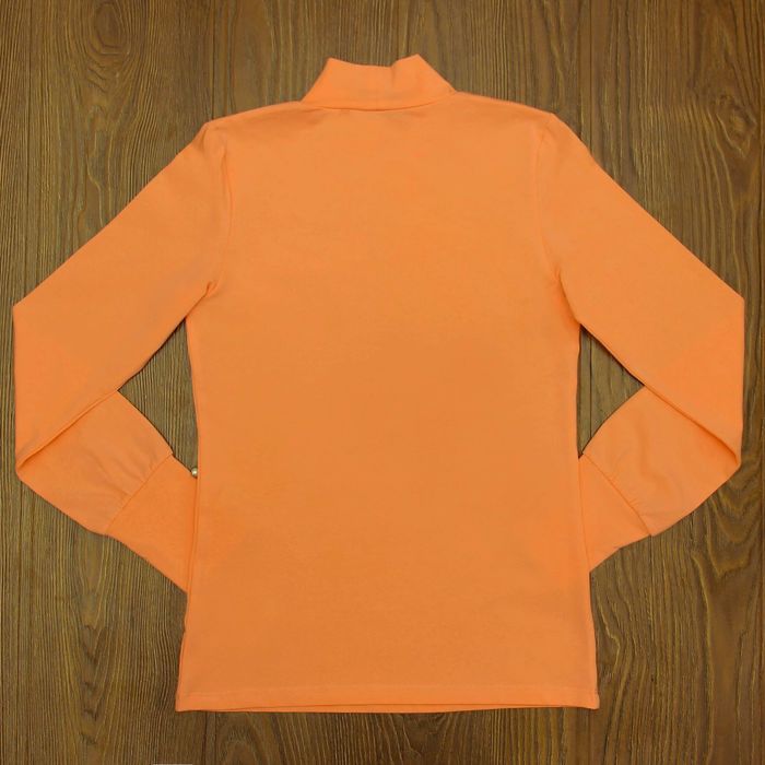 Водолазка для девочки, рост 140 см, цвет персиковый