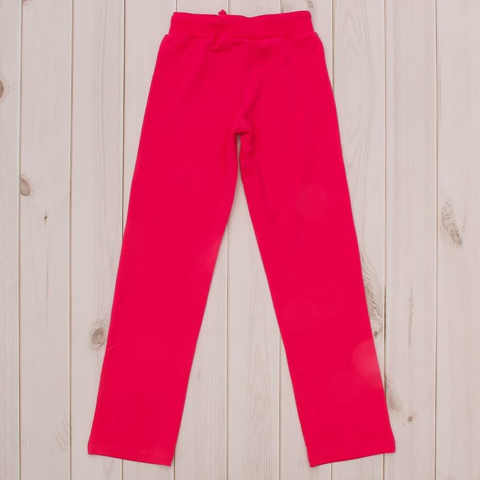 Брюки спортивные для девочки, рост 146 см, цвет фуксия
