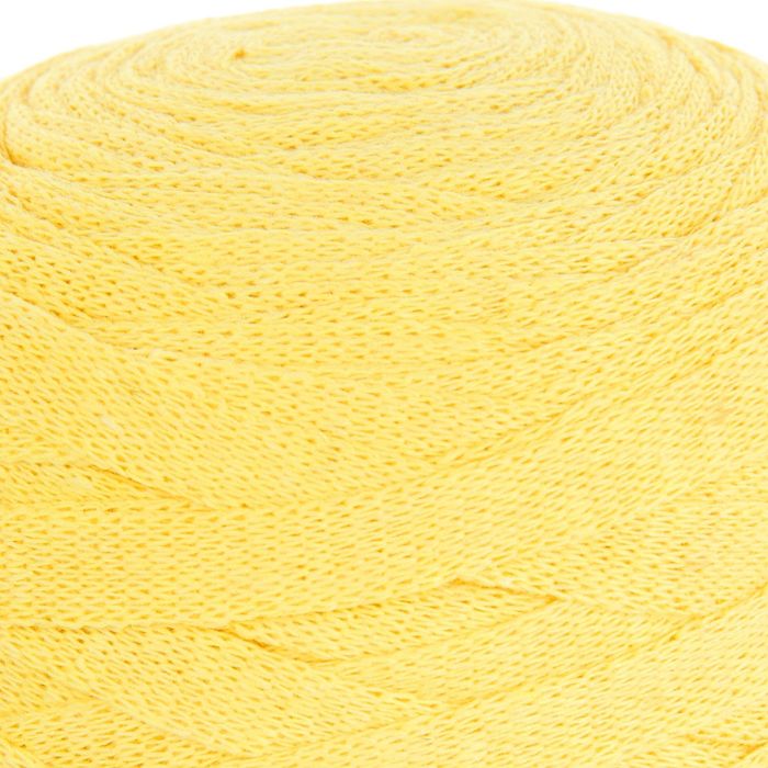 Пряжа "Софи" 65% хлопок, 15% вискоза, 20% полиэстер 140м/250гр (406 желтый)