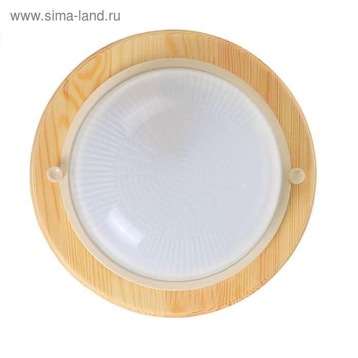 Светильник для бани/сауны ITALMAC Termo 60 00 18, 60 Вт, IP54, цвет береза, до +130°C