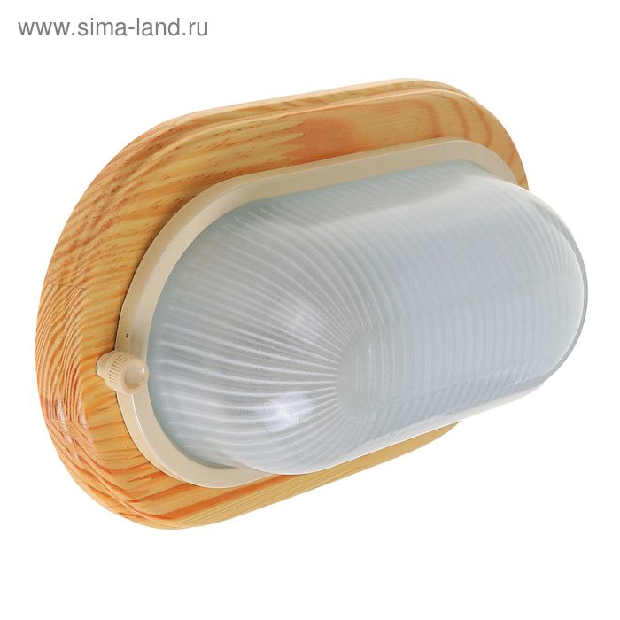 Светильник для бани/сауны ITALMAC Termo 60 20 18, до 100 Вт, IP54, цвет береза, до +130°C