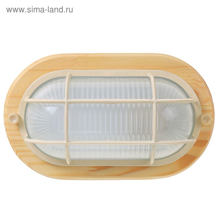Светильник для бани/сауны ITALMAC Termo 60 21 18, до 100 Вт, IP54, цвет береза, до +130°C