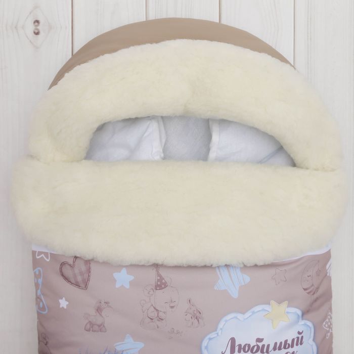 Конверт на выписку зимний "Мишутка"