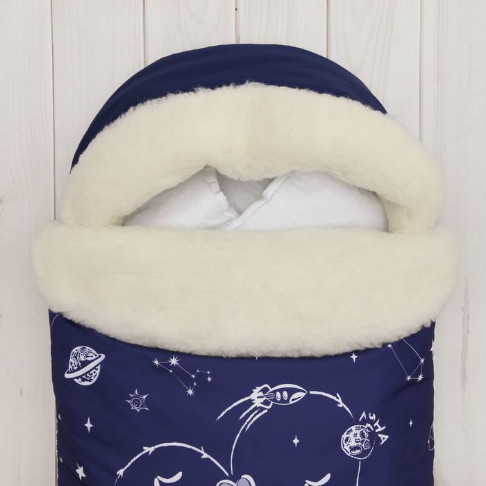 Конверт на выписку зимний "Космос"