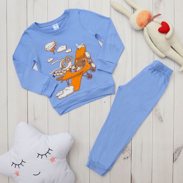 Джемпер, брюки KAFTAN "Любимый сыночек"   рост 122-128 (34), 7-8 лет 100% хлопок