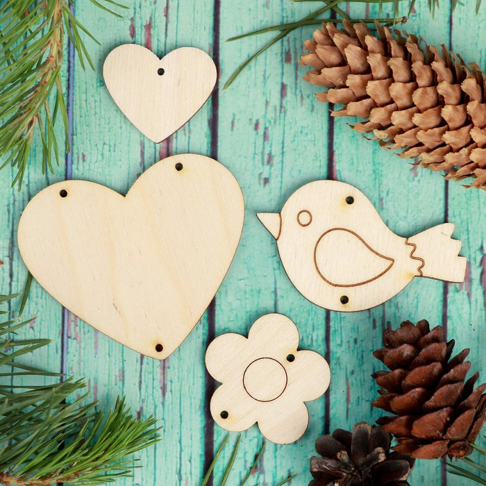 Подвеска "Весенняя 2" фанера 4 мм