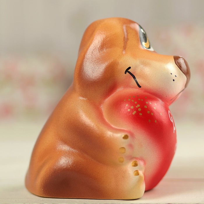 Копилка «Щенок Валентин», микс