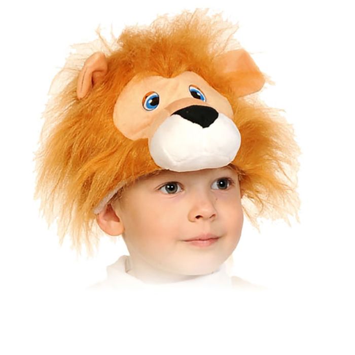 Маска "Львёнок", плюш, р-р 53-55