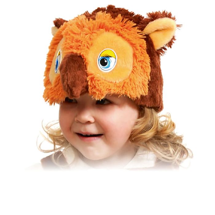 Маска "Сова", плюш, р-р 53-55