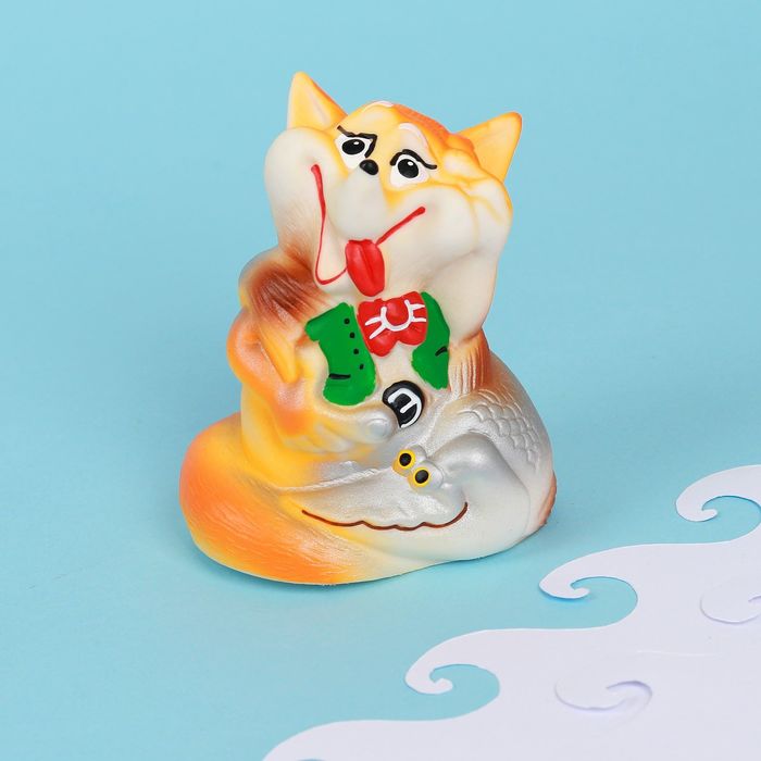 Резиновая игрушка "Хитрый лис"