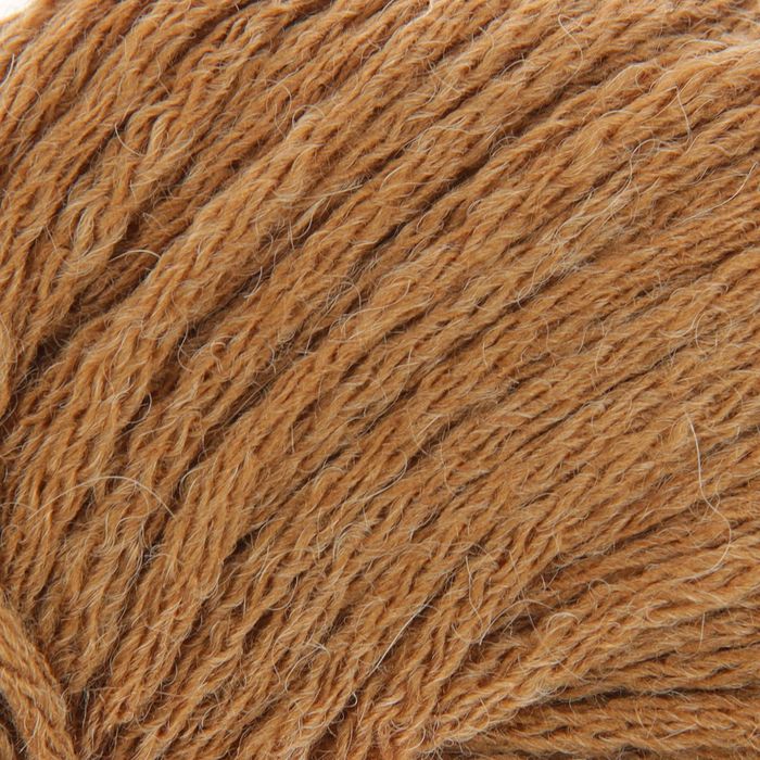 Пряжа "Альпака шикарная" 25% альпака, 75% акрил объёмный 90м/50гр (258-Беж)