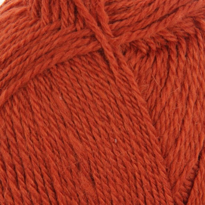 Пряжа "Конкурентная" 50% имп.шерсть, 50% акрил 250м/100гр (30-Св.Теракот)