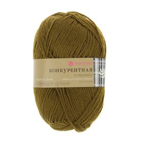 

Пряжа "Конкурентная" 50% имп.шерсть, 50% акрил 250м/100гр (32-Табак)