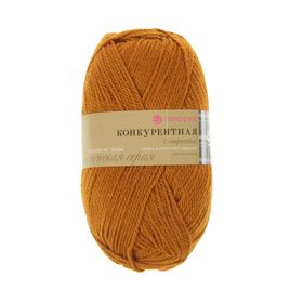 

Пряжа "Конкурентная" 50% имп.шерсть, 50% акрил 250м/100гр (447-Горчица)