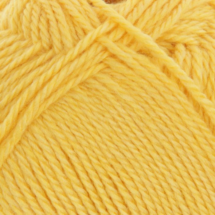 Пряжа "Конкурентная" 50% имп.шерсть, 50% акрил 250м/100гр (75-Желтая роза)