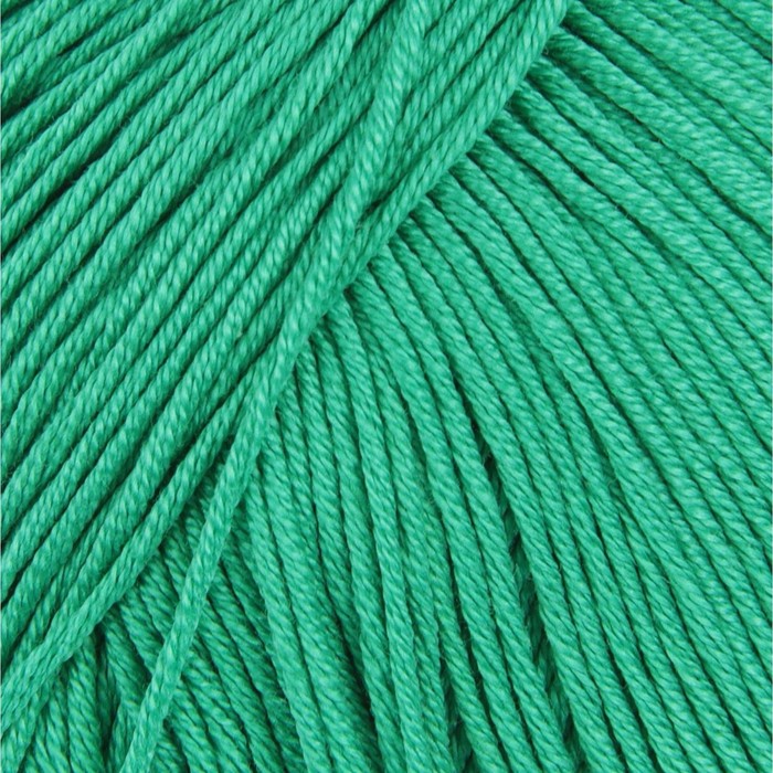 Пряжа "Летняя" 100%мерсеризованный хлопок 330м/100гр (335-Изумруд)