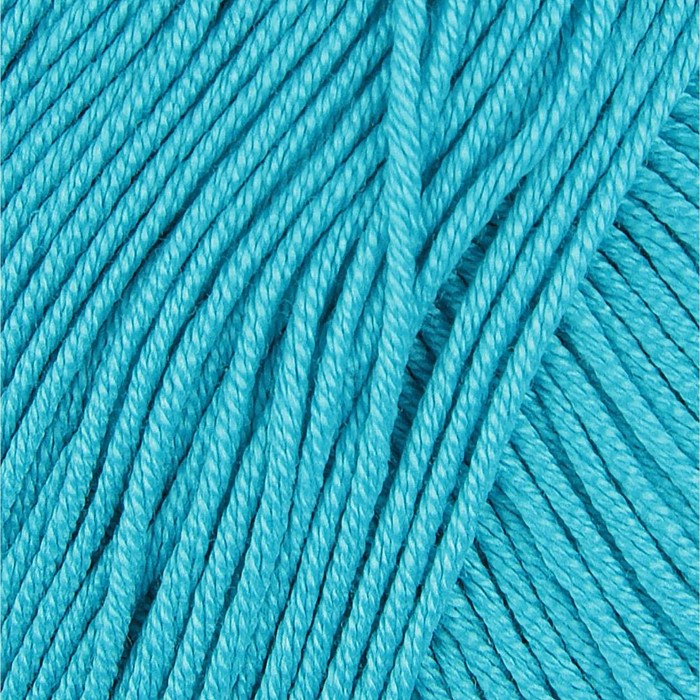 Пряжа "Летняя" 100%мерсеризованный хлопок 330м/100гр (45-Т.бирюза)