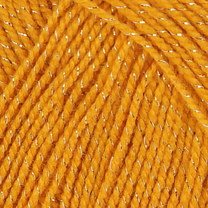 Пряжа "Мерцающая" 96% акрил высокообъемный, 4% метанит 430м/100гр (340-Листопад)