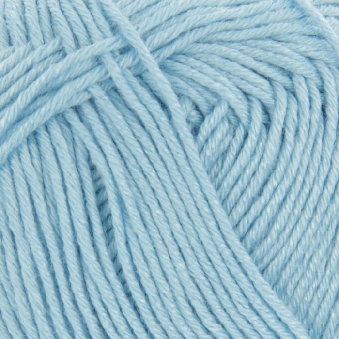 Пряжа "Нежная" 50% хлопок, 50% акрил 165м/50гр (05-Голубой)