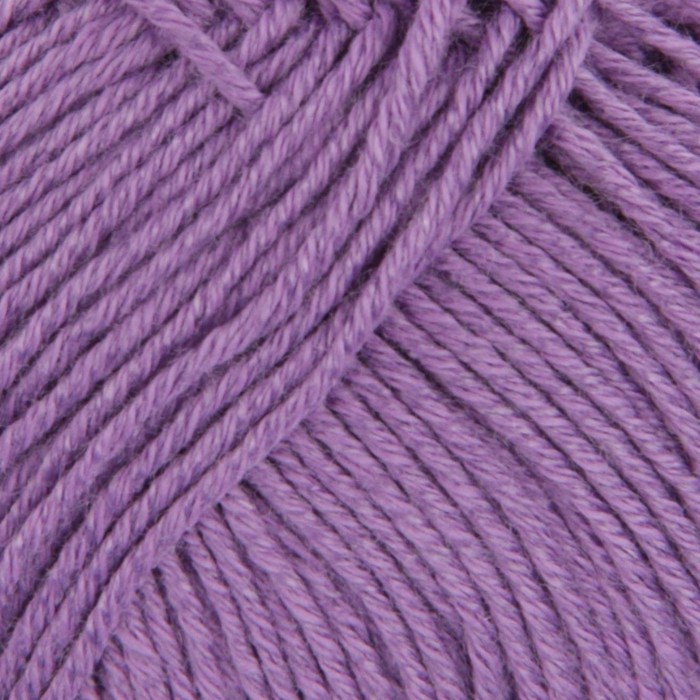 Пряжа "Нежная" 50% хлопок, 50% акрил 165м/50гр (179-Фиалка)