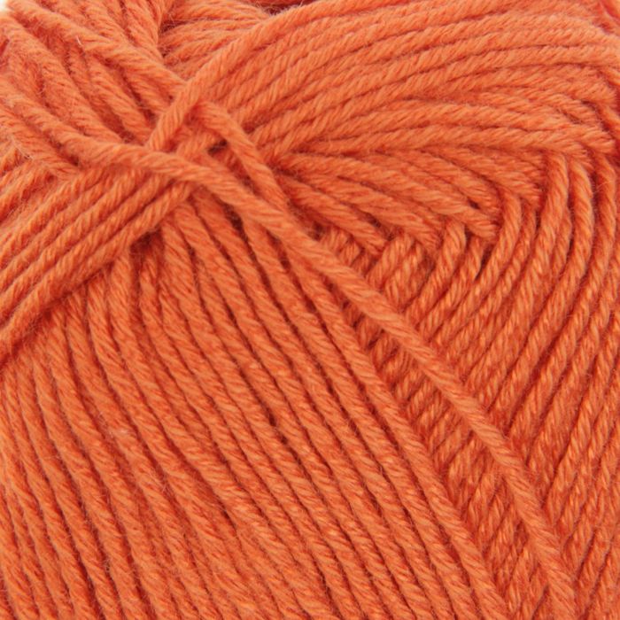 Пряжа "Нежная" 50% хлопок, 50% акрил 165м/50гр (30-Св.Теракот)