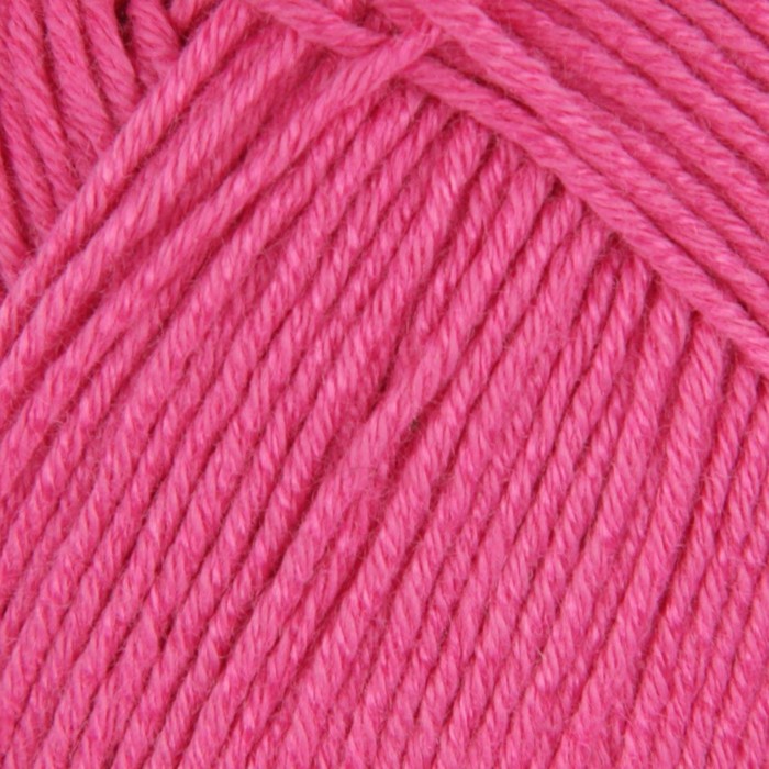 Пряжа "Нежная" 50% хлопок, 50% акрил 165м/50гр (439-Малиновый)