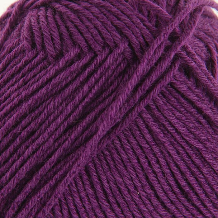 Пряжа "Нежная" 50% хлопок, 50% акрил 165м/50гр (78-Фиолетовый)