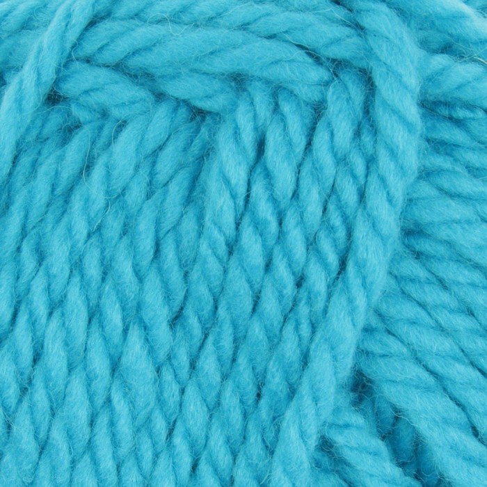 Пряжа "Осенняя" 25% шерсть, 75% ПАН 150м/200гр (45-Т.бирюза)
