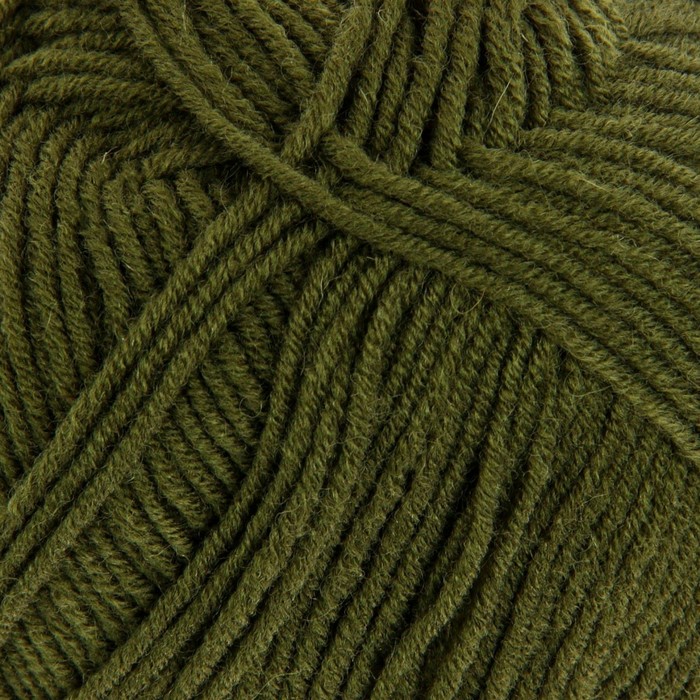 Пряжа "Перспективная" 50% мериносовая шерсть, 50% акрил объёмный 270м/100гр (10-Тайга)