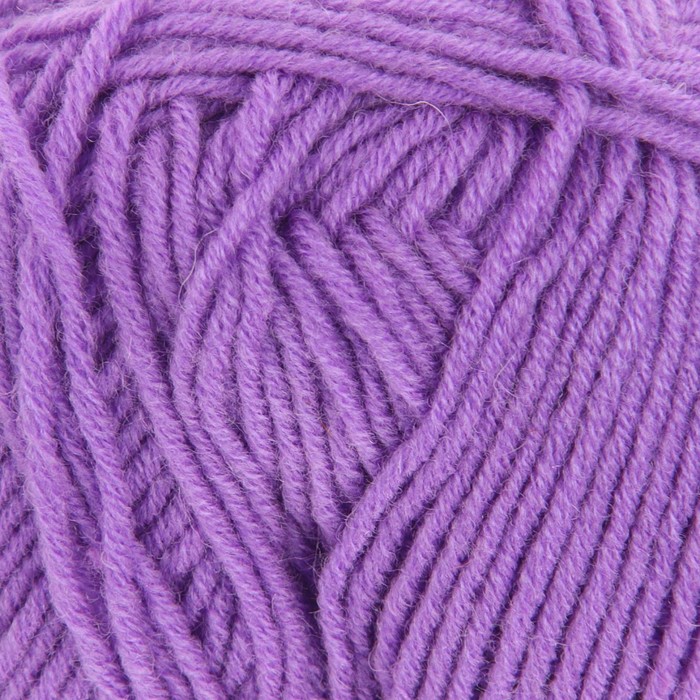 Пряжа "Перспективная" 50% меринос. шерсть, 50% акрил объёмный 270м/100гр (567-Т.фиалка)