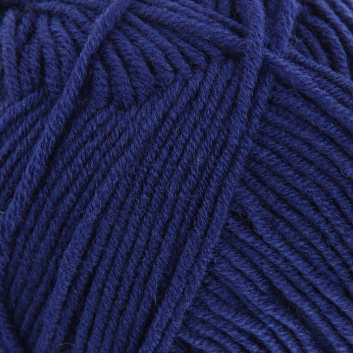 Пряжа "Перспективная" 50% меринос.шерсть, 50% акрил объёмный 270м/100гр (795-Яр.синий)
