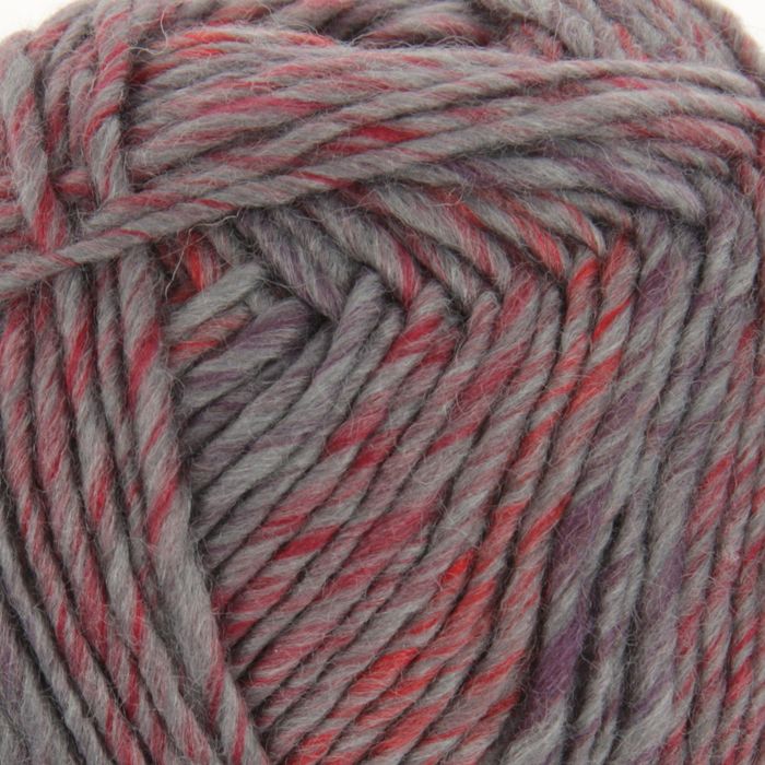 Пряжа "Ровница Мультиколоровая" 50% шерсть, 50% акрил 400м/200гр (1022 М)