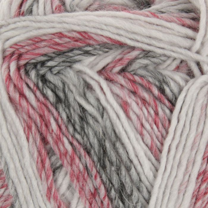 Пряжа "Ровница Мультиколоровая" 50% шерсть, 50% акрил 400м/200гр (715 М)