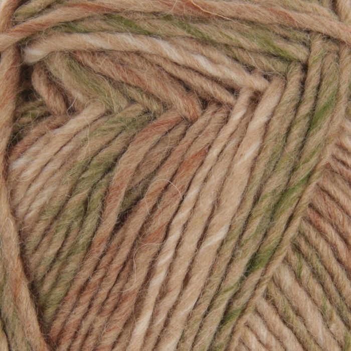 Пряжа "Ровница Мультиколоровая" 50% шерсть, 50% акрил 400м/200гр (741 М)