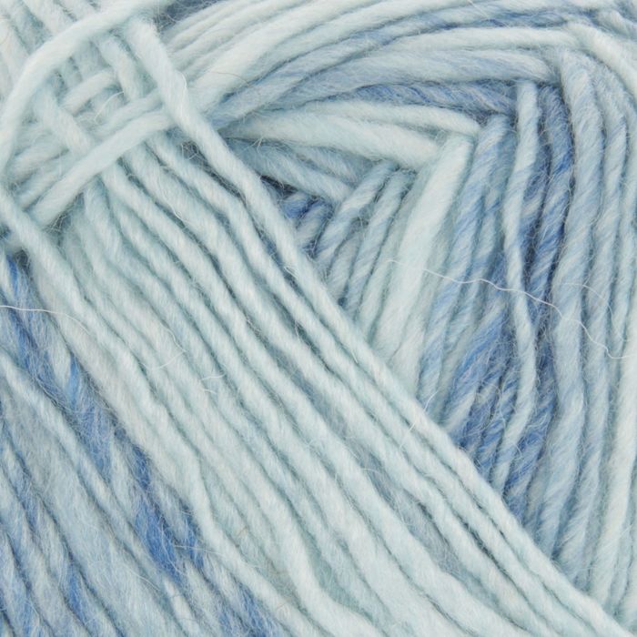 Пряжа "Ровница Мультиколоровая" 50% шерсть, 50% акрил 400м/200гр (908 М)