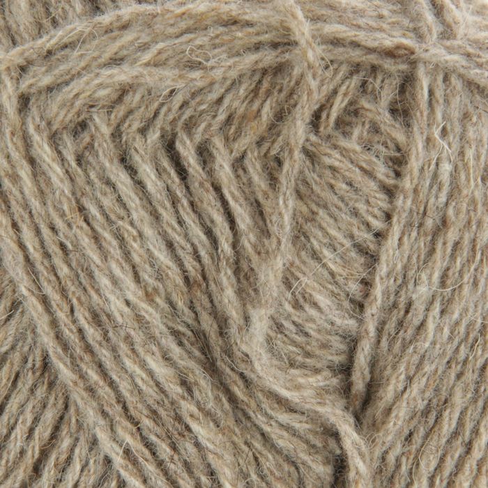 Пряжа "Самобытная" 50% шерсть, 50% акрил 200м/100гр (274-Серобежевый)