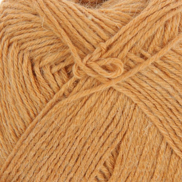 Пряжа "Семейная" 40% шерсть, 60% акрил 300м/100гр (124-Песочный)