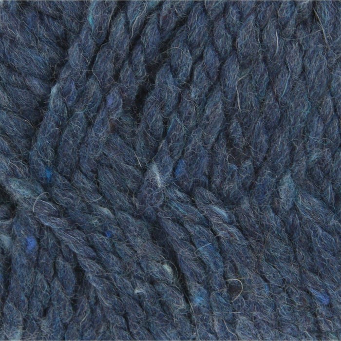 Пряжа "Смесовая" 30% шерсть, 70% акрил 200м/200гр (893 -Т.джинса)