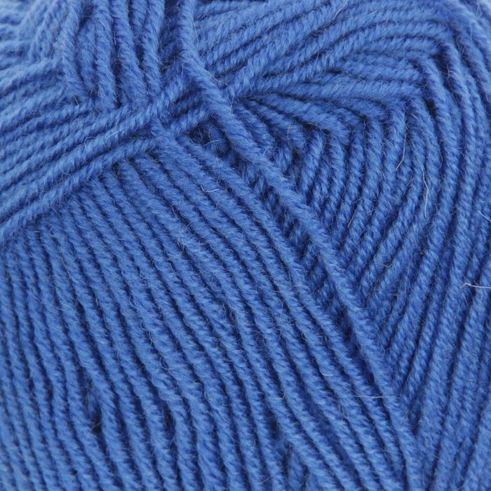 Пряжа "Удачная" 50% шерсть, 50% акрил 250м/100гр (242-Гжель)