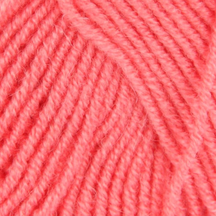 Пряжа "Удачная" 50% шерсть, 50% акрил 250м/100гр (324-Св.азалия)