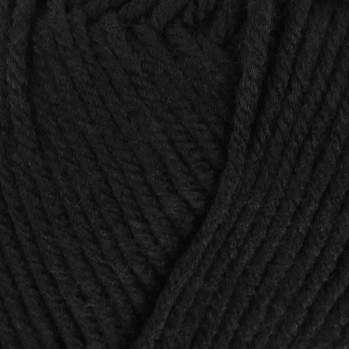 Пряжа Удачный выбор 100% акрил объёмный, 200м/100гр (02-Черный) блуза удачный выбор