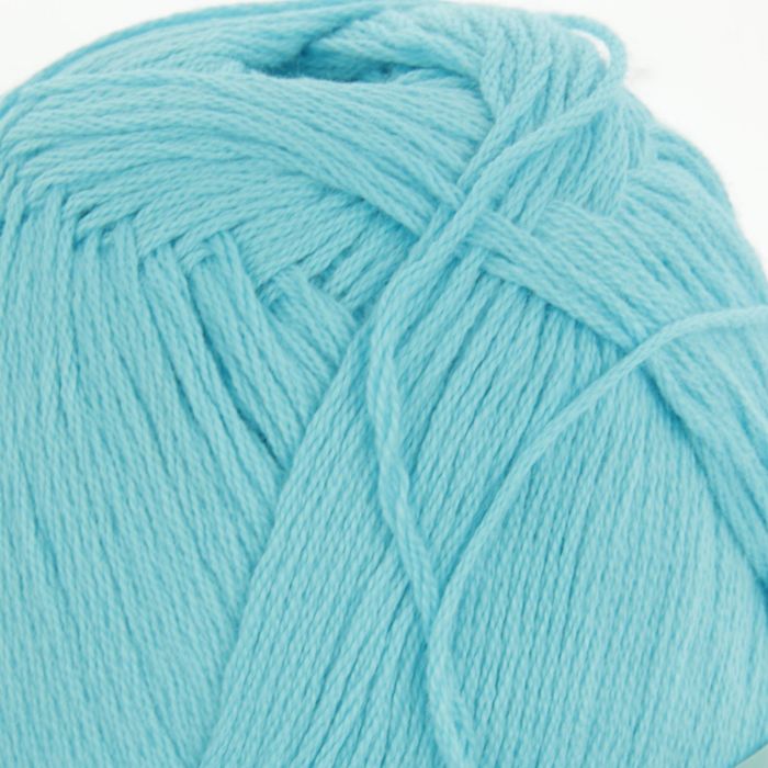 Пряжа "Хлопок натуральный" 100% хлопок 425м/100гр (223-Св.бирюза)
