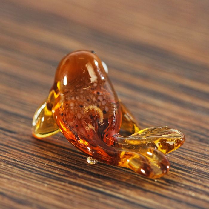 Сувенир стекло микро "Тюлень" 1х1,6х2,4 см