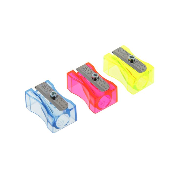 Точилка 1 отверстие Kum прямоугольная, микс цветов K-100-1 FT