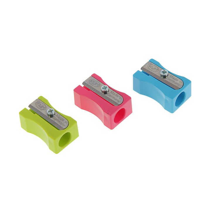 Точилка 1 отверстие Kum прямоугольная, микс цветов K-100-1 Pop